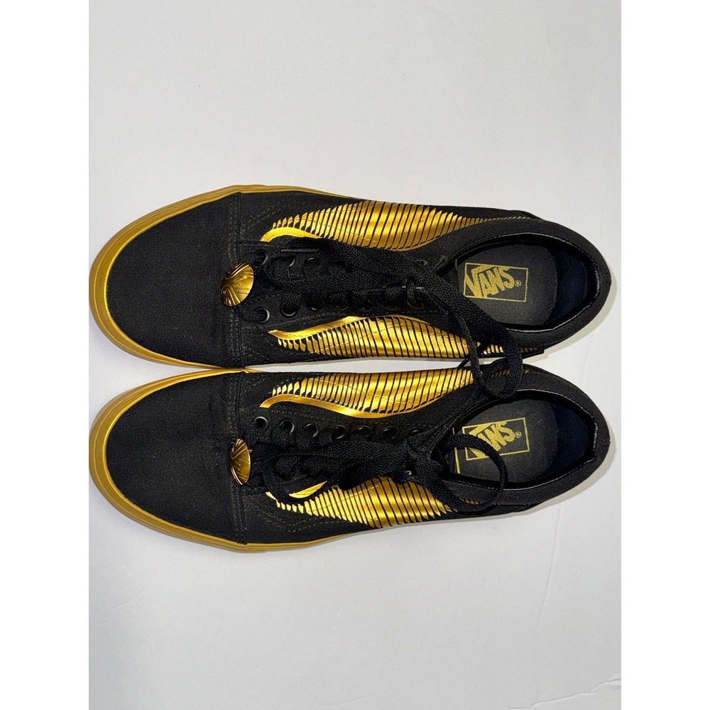 Vans x Harry Potter Collab Golden Snitch / Quidditch Mens Size 8 Womens Size 9.5